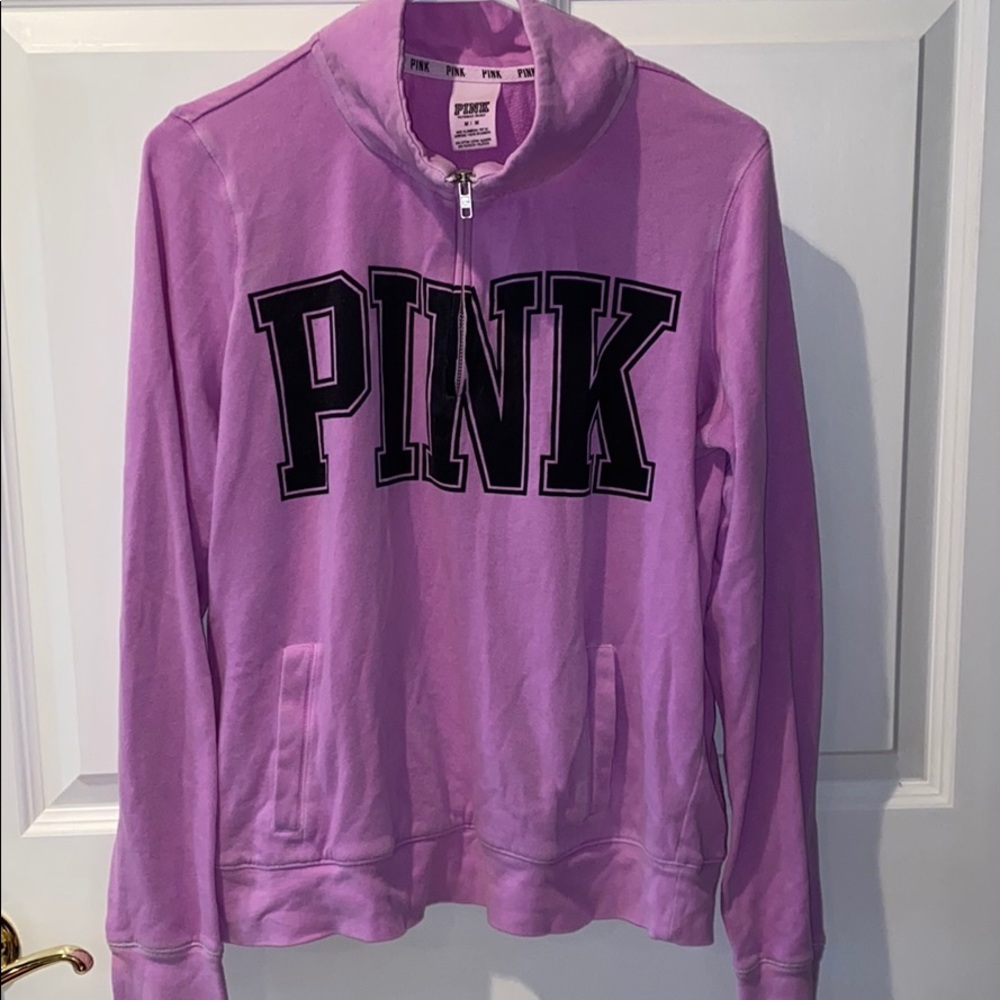 Victoria’s Secret Pink half-zip sweatshirt